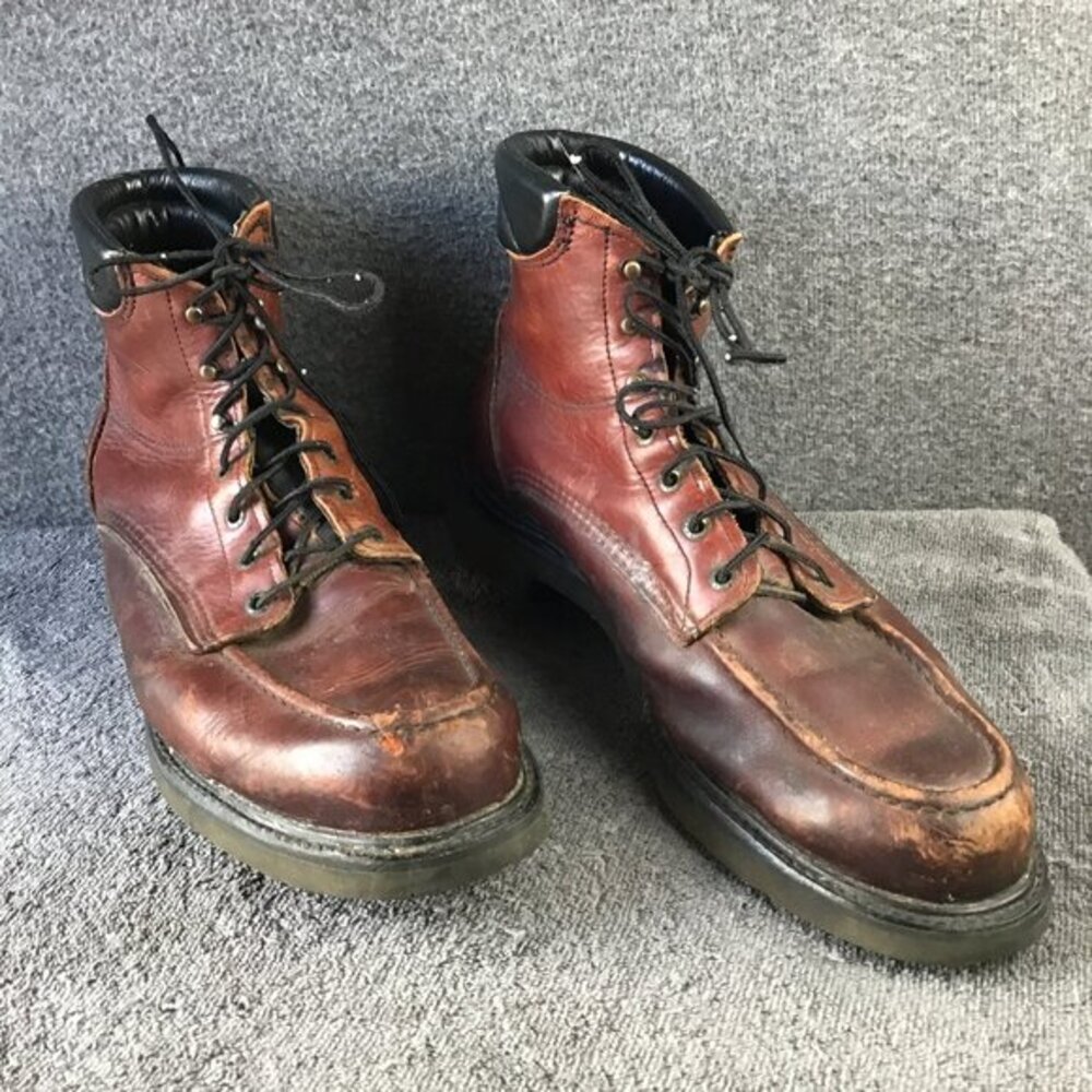 Red‎ Wing Heritage 202 Leather Mens Work Boots Sz 15
